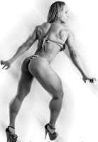 Fitness women calves