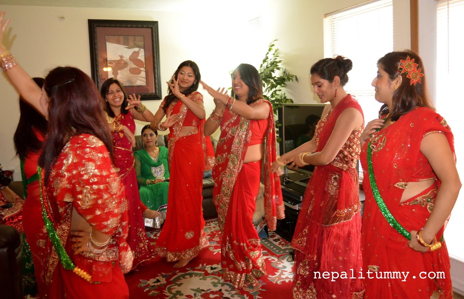 Nepali Tummy Teej Celebration 2013