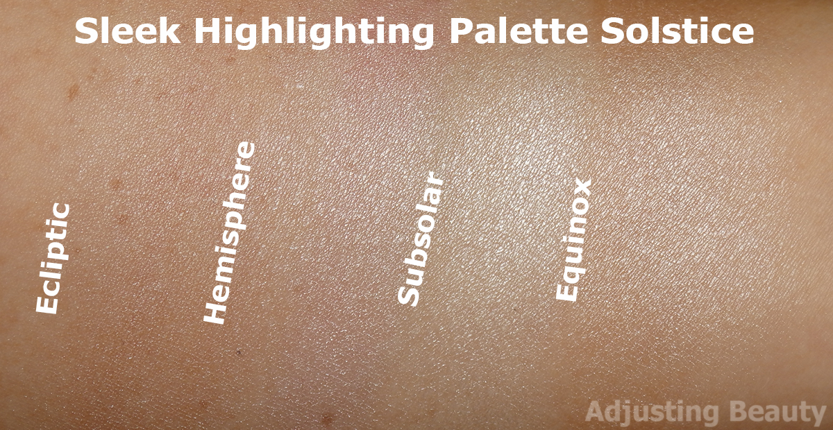 palette highlighter sleek
