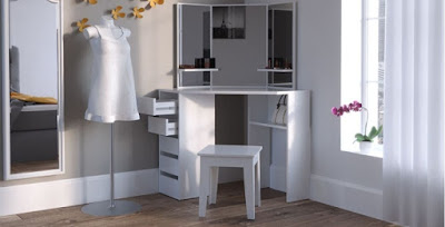 small corner dressing table designs ideas for modern bedroom interiors 2019