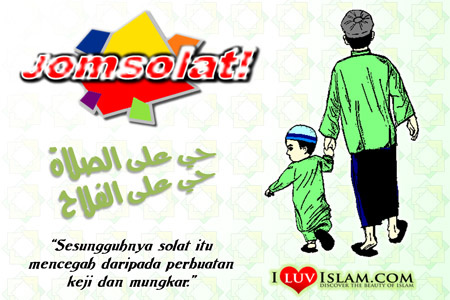 Putera Islam: jom solat...