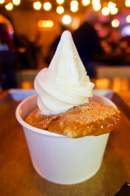 Peach Cobbler - Hayden Block Smoke & Whiskey - Calgary, AB Canada Peach Cobbler - Hayden Block Smoke & Whiskey - Calgary, AB Canada