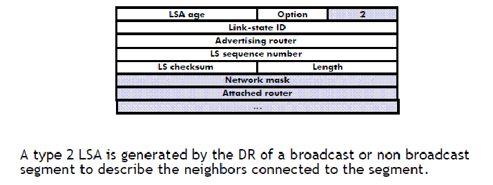 QOS: OSPF Packet Types