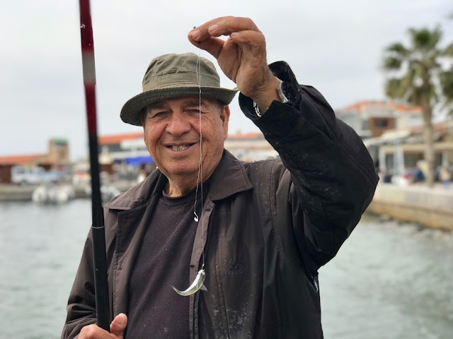 fisherman, Cyprus pic: Kerstin Rodgers/msmarmitelover.com
