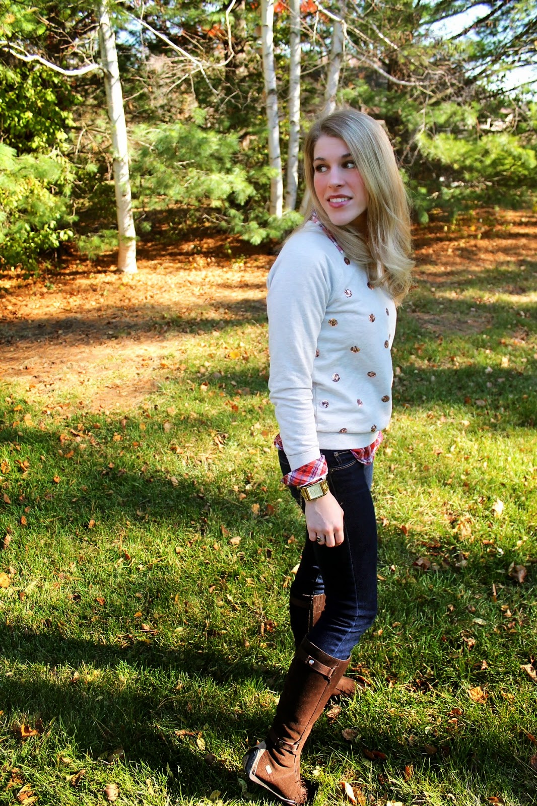 Twofer: Plaid, Polka Dots, and Pencil Skirts