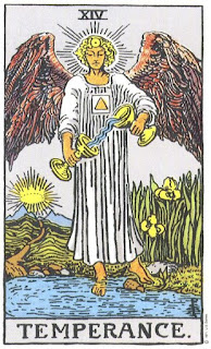 temperança no tarot xiv xiv temperança no tarot