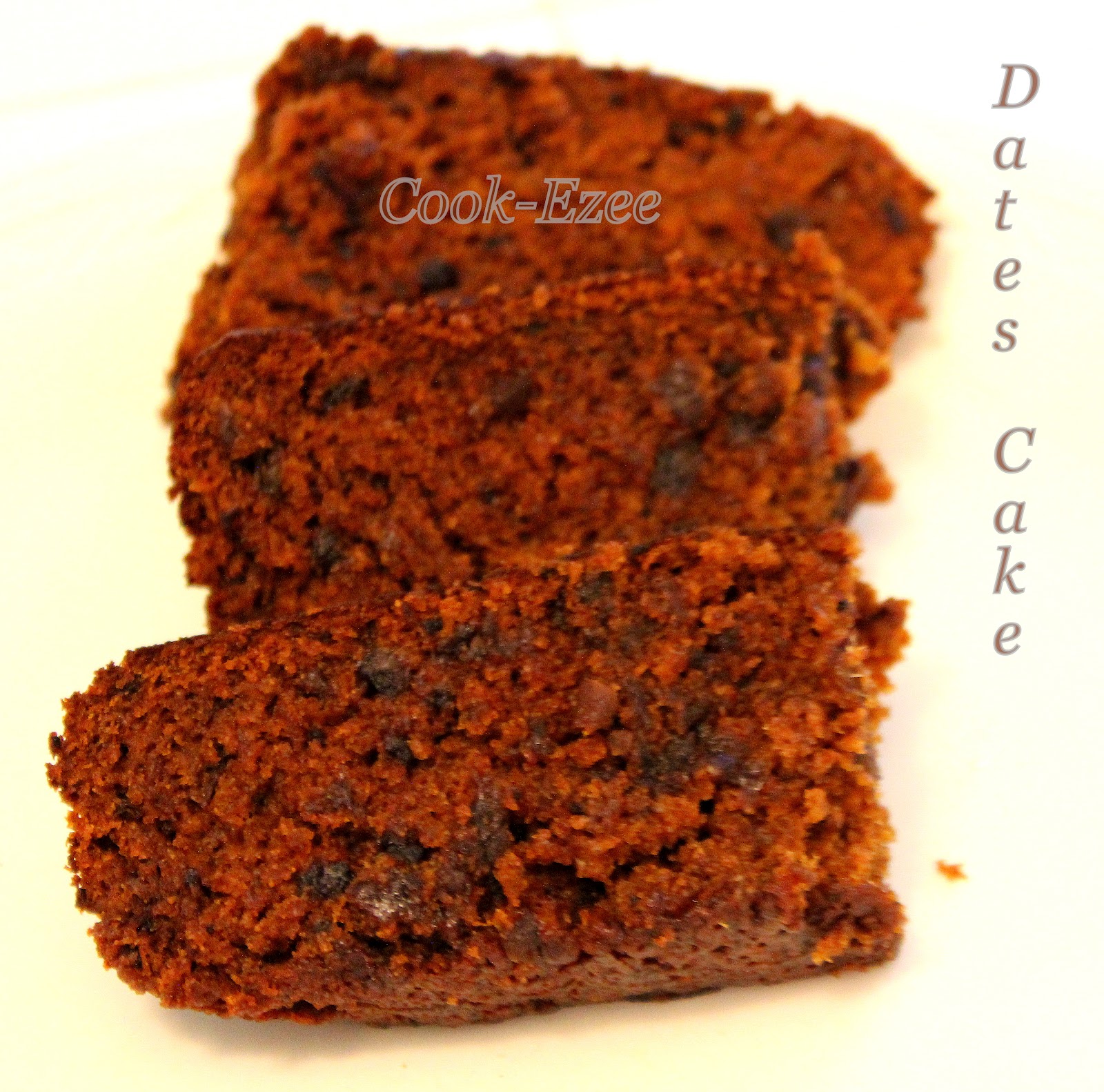 COOKEZEE Eggless, Butterless Dates Cake A Date You Can Never Refuse