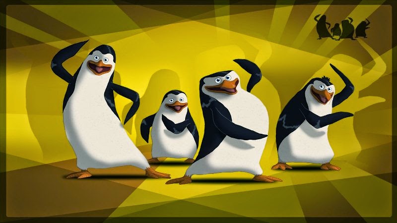 Los Pingüinos de Madagascar.