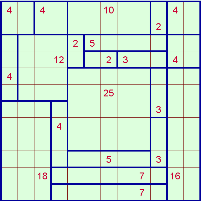 Rectangles Puzzle Worksheets Answers
