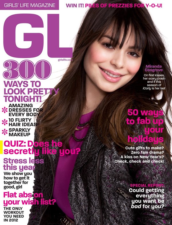 miranda cosgrove en portada de revista 2012