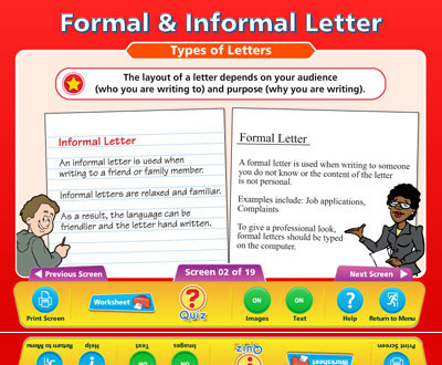 Formal And Informal Letters Examples - English Preparations