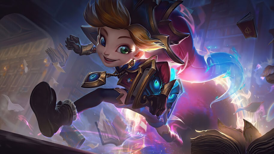Arcanist, Zoe, Splash Art, 8K, #3.2204