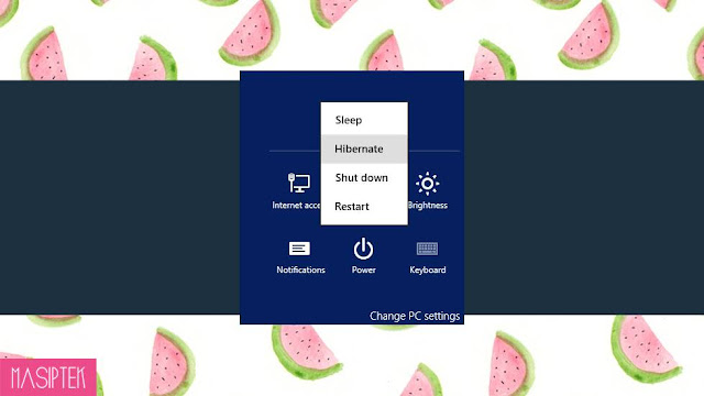 Cara Memunculkan Hibernate di Windows 8 Cara Memunculkan Hibernate di Windows 8