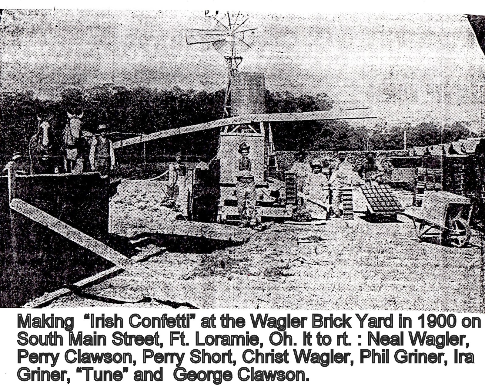 Boerger Pictorial History Downtown Ft. Loramie