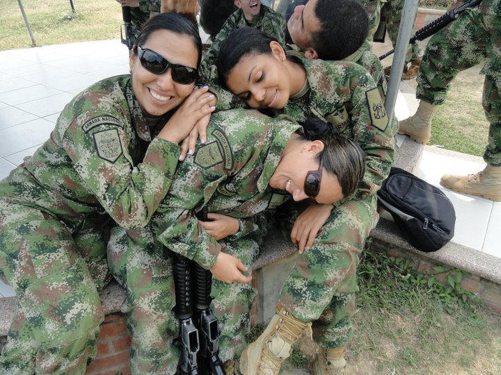 Colombian farc chicks are bad