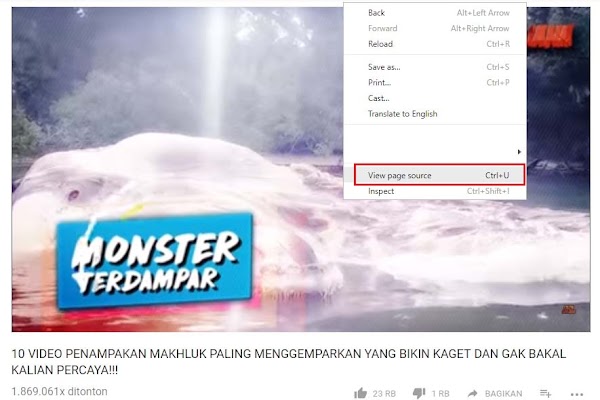 Cara Mengetahui Keyword Tag Video Youtube yang Digunakan Channel Lain Cara Mengetahui Keyword Tag Video Youtube yang Digunakan Channel Lain