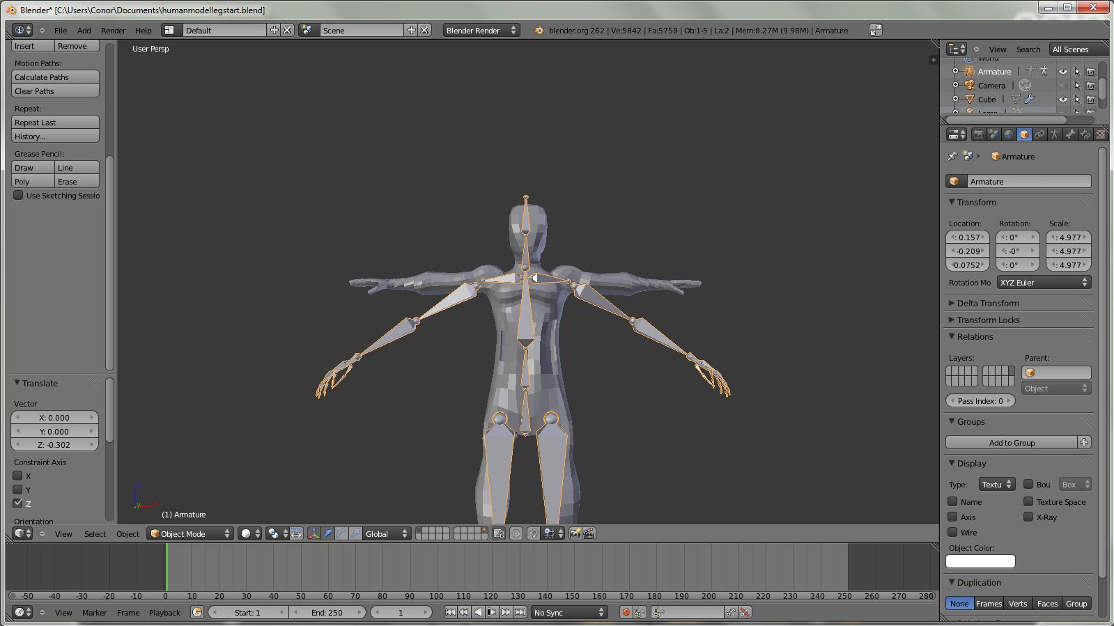 Simple animations for a simple world: Ladies and Gents I give you Nigel....