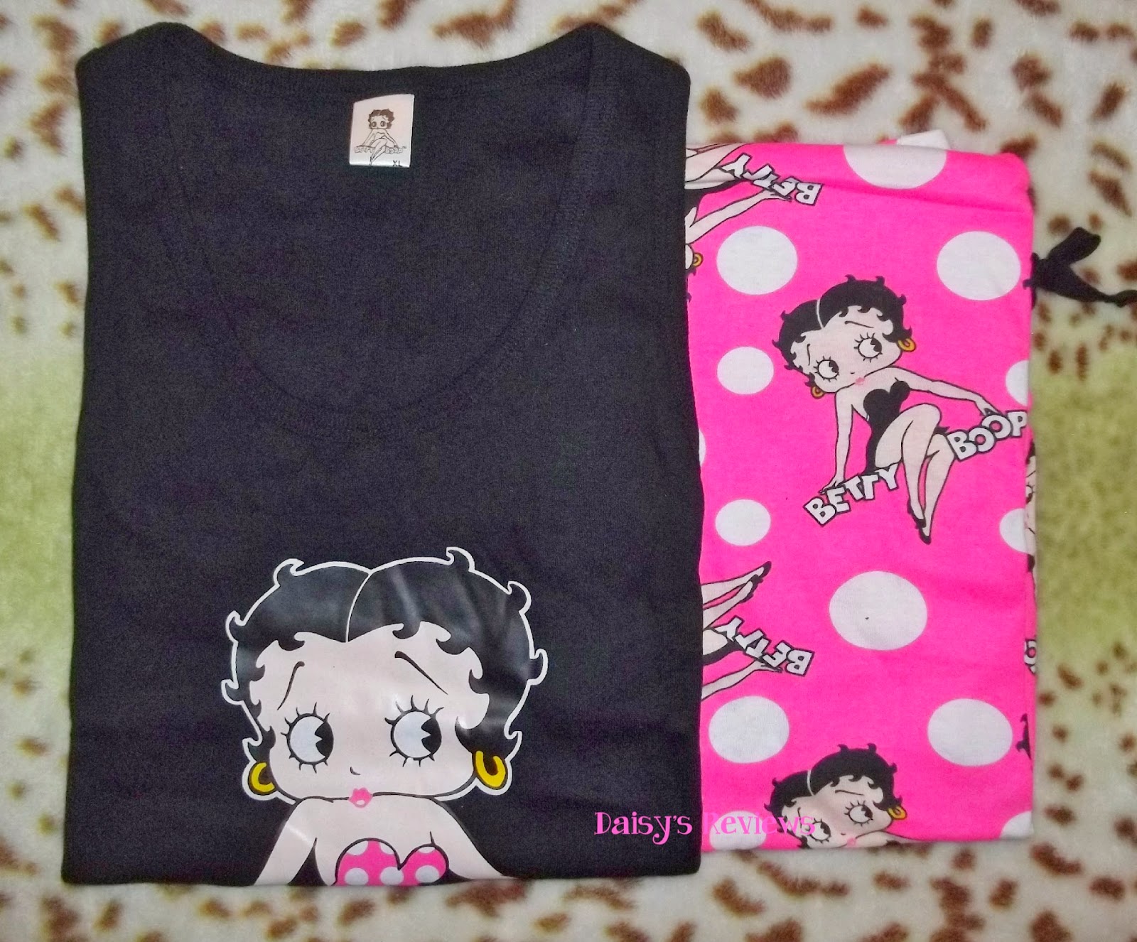 Welcome To Daisy's Reviews: Betty Boop Capri Pajama Set Review