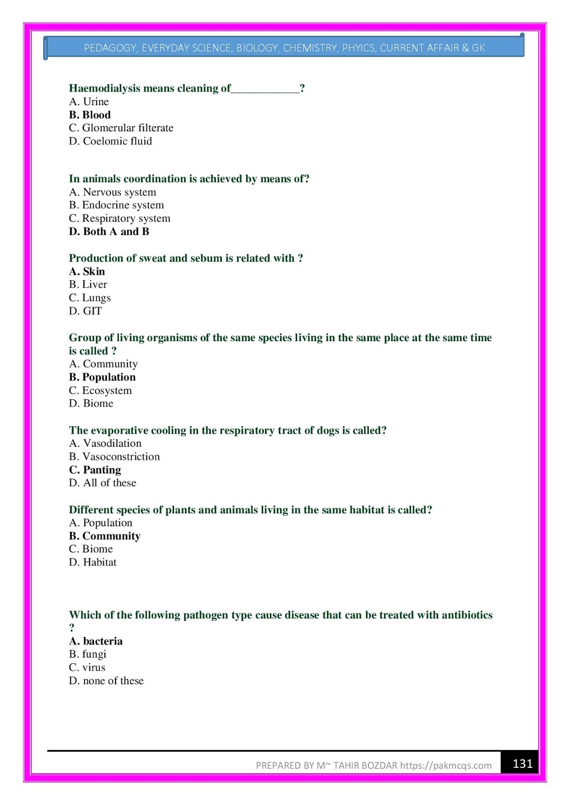 KNOWLEDGE FOR ALL: MCQs FOR EARLY CHILDHOOD EDUCATION TEST ECT THROUGH