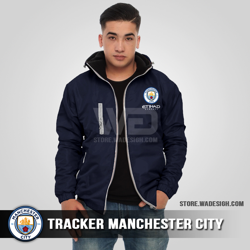 Jaket Tracker Waterproof Manchester City