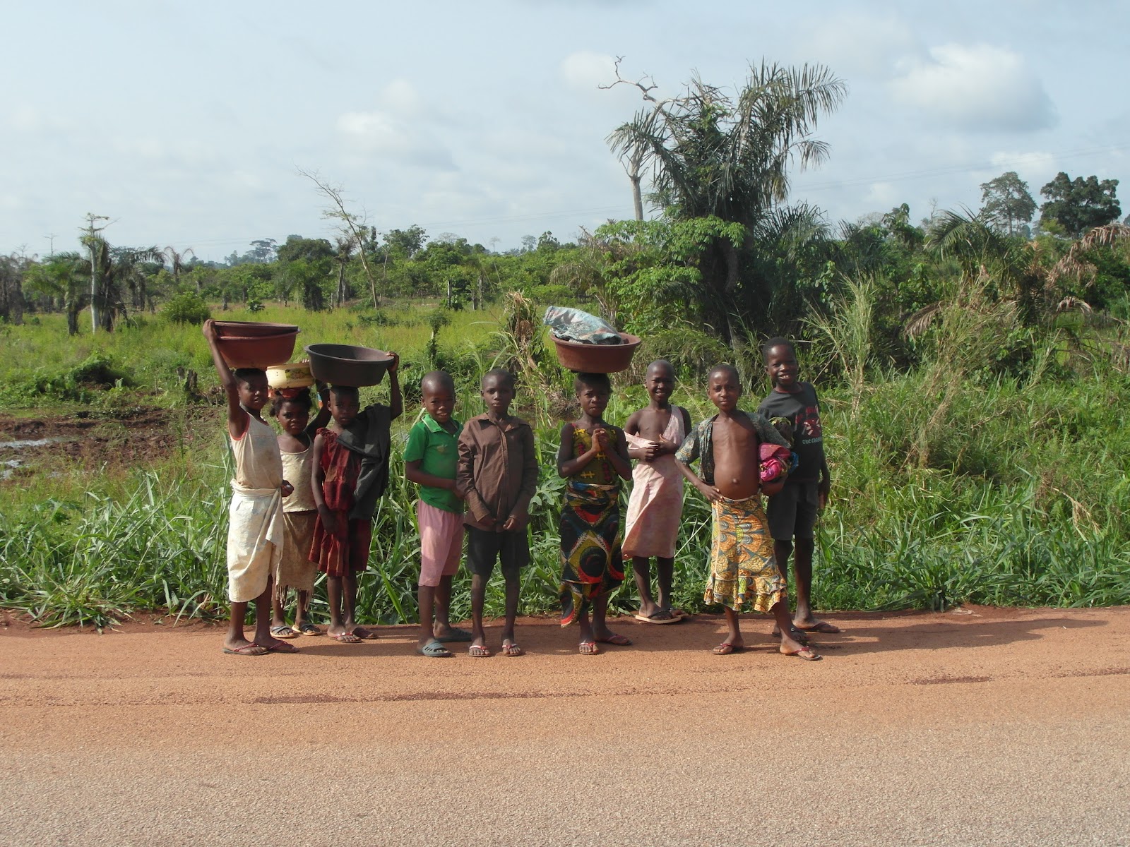 Afrika over land Togo/Ghana/Ivoorkust