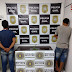 BM e PC prendem suspeitos de roubo a residência em FW e recuperam objeto