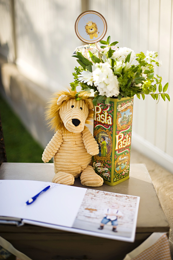 Kara s Party Ideas Vintage Lion 1st Birthday Party  - 20
