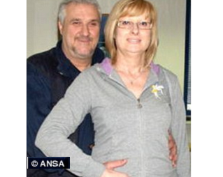 I thought it was menopause: Italian woman shocks doctors by falling pregnant aged 54 - NATURALLY Image: Exceptional case: Giovanni Ciardi, with partner Bruno Paoli, is pregnant at 54