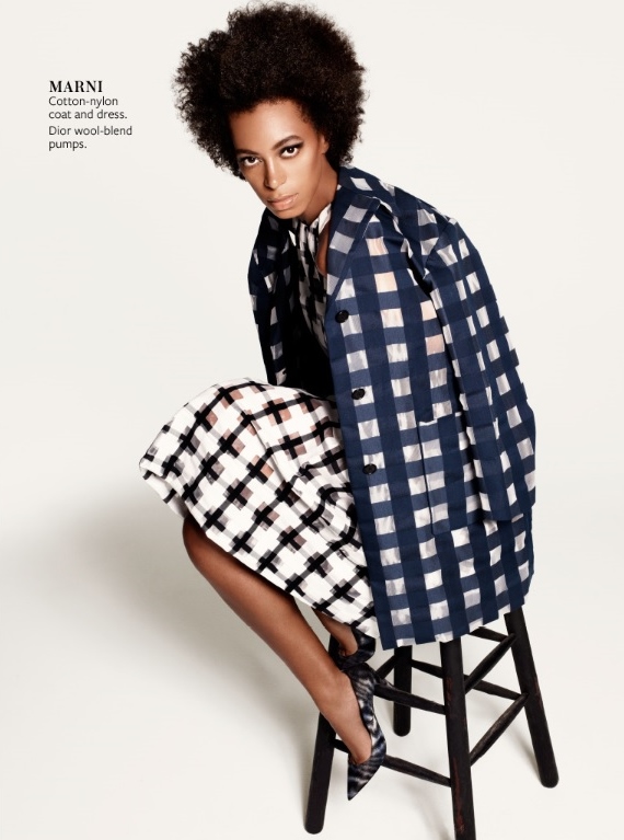 Afrolistas and the City™: First Look: Solange Knowles for InStyle