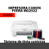Impresora canon MG2522 con sistema de tinta adaptado