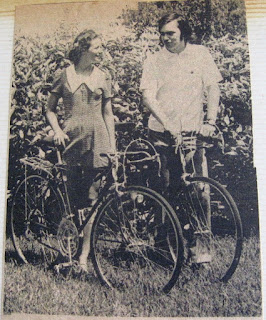 us with our bikes
