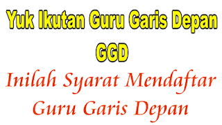 cara pendaftaran guru garis depan