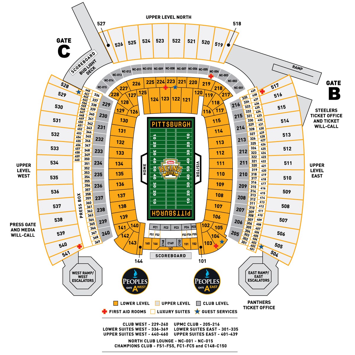 Interactive Seating Chart Kyle Field