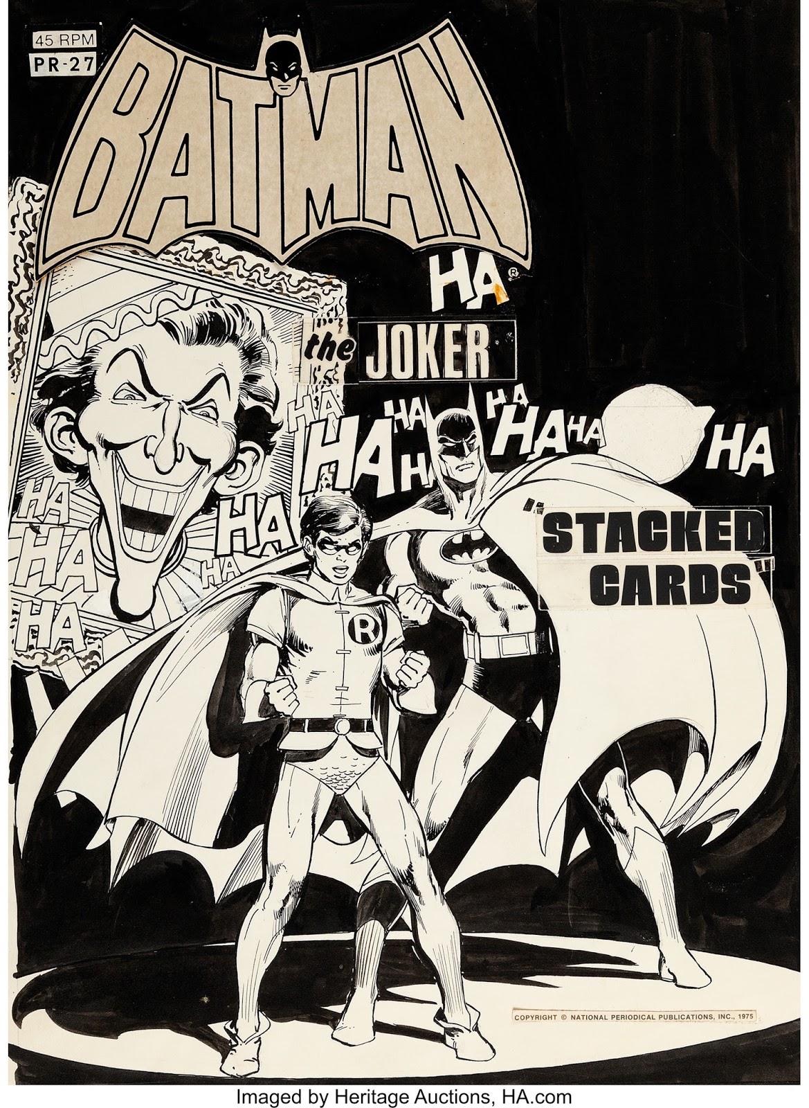 Comic art: Neal Adams and Dick Giordano 