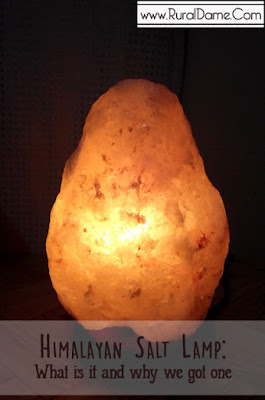 Himalayan Salt Lamp: What Is It and Why We Got One? - Rural Dame