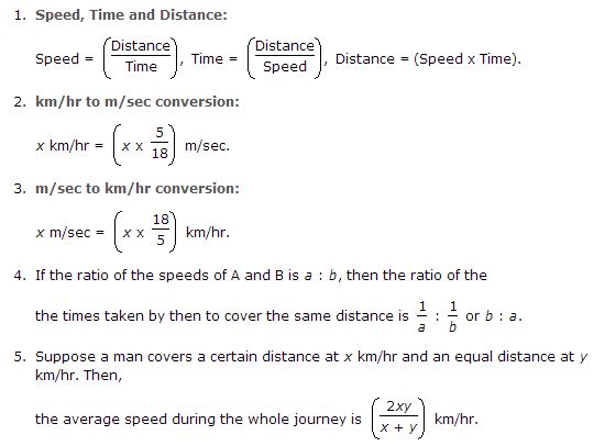 cdse+speed+distance+time+formula