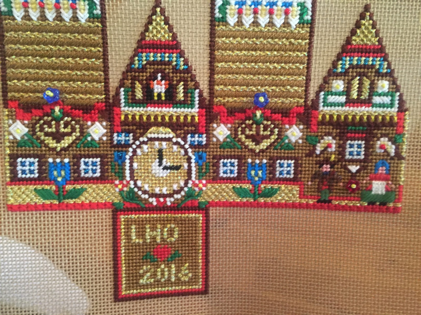 steph's stitching What's Your Needlepoint Setup???