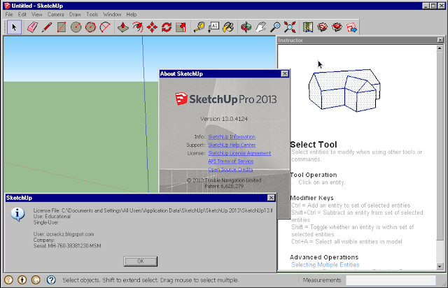 2013 sketchup pro download crack