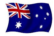  one can be in touch with . australia flag map
