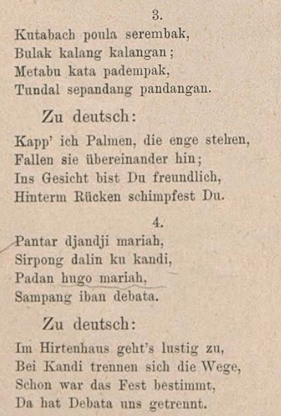 Pantun Di Tahun 1894