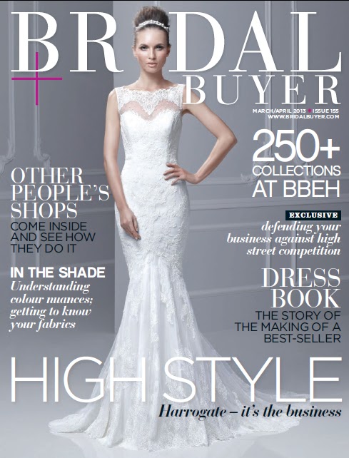 y alfileres: Revista Bridal de vestidos de novia Marzo/Abril