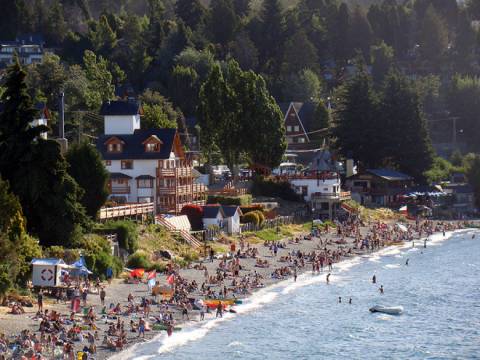 Praia Centenário em Bariloche Praia Centenário em Bariloche