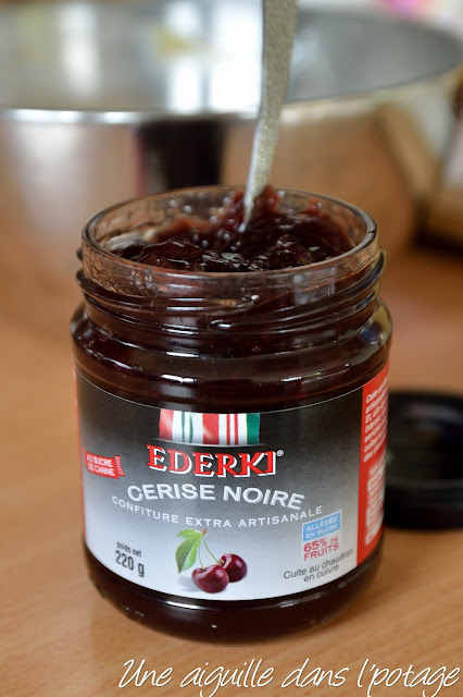 confiture de cerise noires Ederki