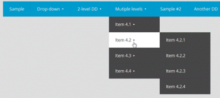 Css Only Responsive Multi Level Navigation Menu Top Jquery