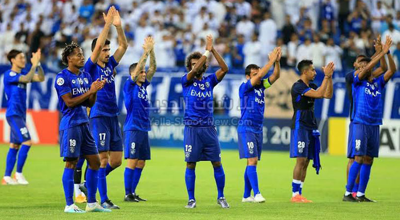الهلال ينجو من الخسره امام الحزم بالتعادل الاجابي بهدف لمثله في الدوري السعودي