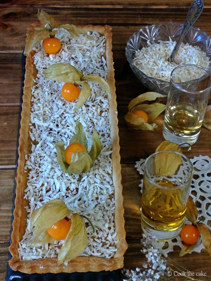tarta-de-coco-y-ron, coconut-rum-tart