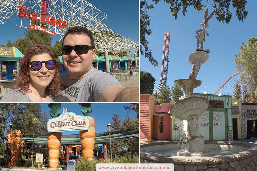 Pier de Santa Monica e Six Flags Magic Mountain - Viagem para a Califórnia