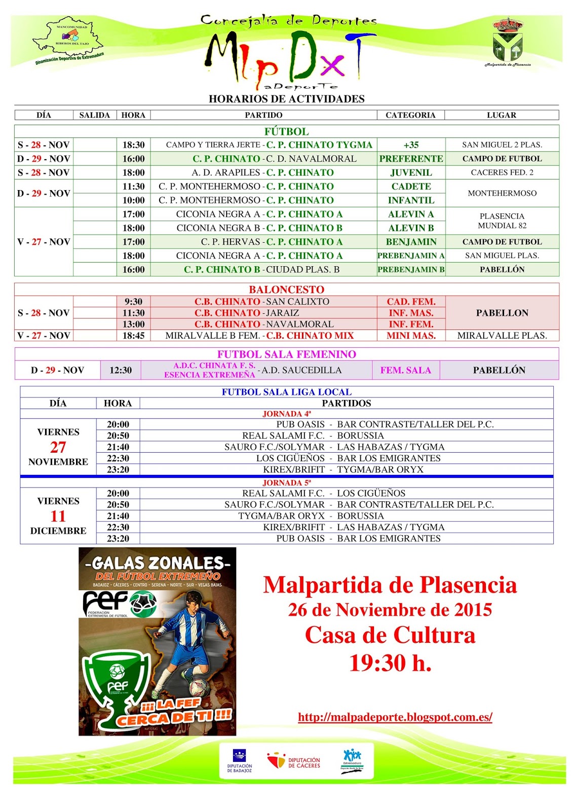 MALPADEPORTE: BOLETIN DEPORTIVO