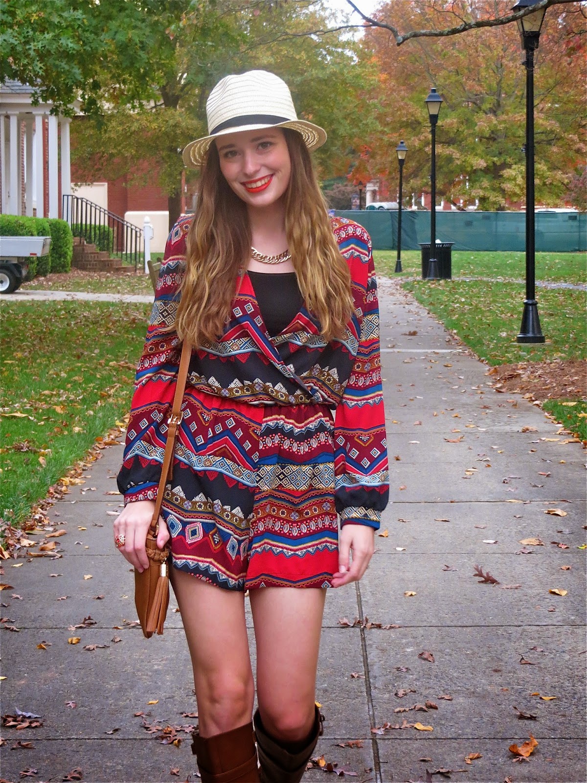 OOTD: Fall Rompers are the LOOK {+ a giveaway with Mimi's the Look ...
