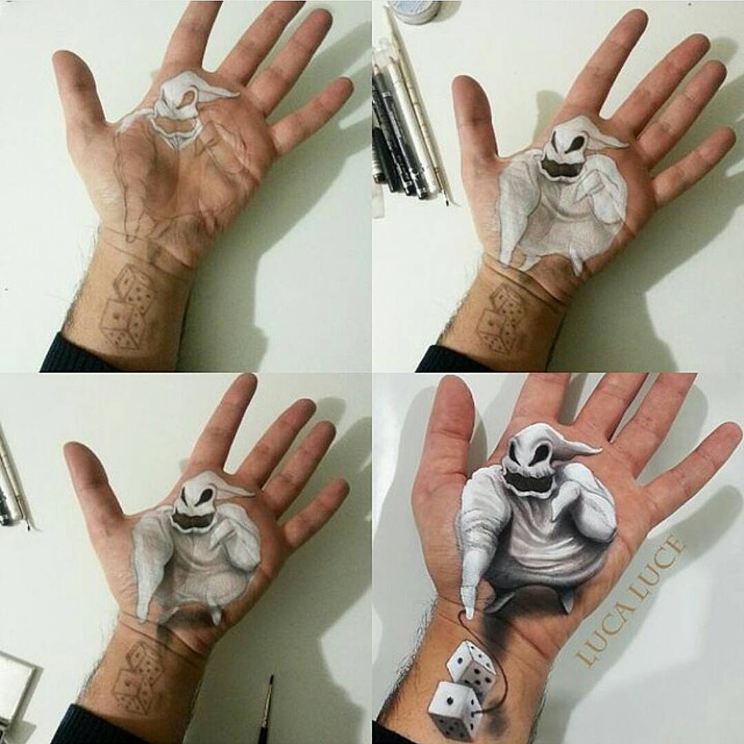 13-Bau-Bau-The-Nightmare-Before-Christmas-Luca-Luce-Body-Painting-with-3D-Hand-Drawings-www-designstack-co